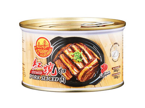 Stewed Pork Sliced Golden Bridge / 金桥牌红烧扣肉 380GM